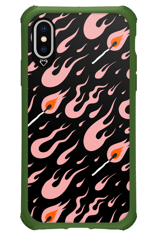 Hot Flames - Apple iPhone X