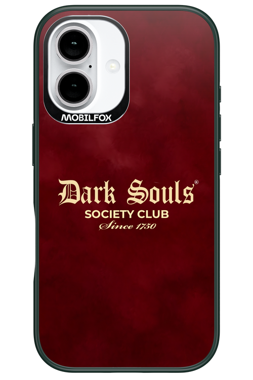 Dark Souls (Burgundy) - Apple iPhone 16