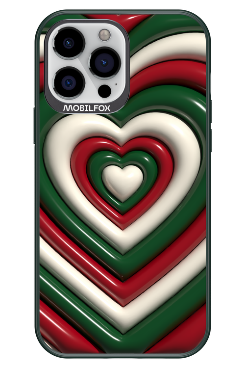 XMAS Hearts - Apple iPhone 13 Pro Max