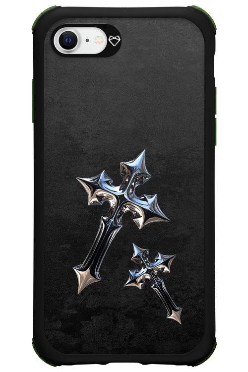 Chrome Crosses 2.0 - Apple iPhone 8