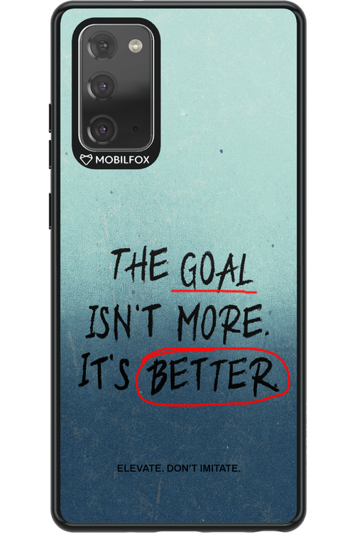 The Goal 2.0 - Samsung Galaxy Note 20