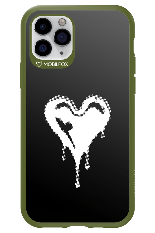 Heart Black - Apple iPhone 11 Pro