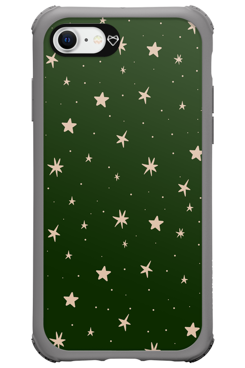 Forest Green Stars - Apple iPhone SE 2022