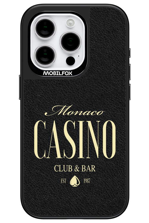 Casino Monaco Leather 2.0 - Apple iPhone 15 Pro
