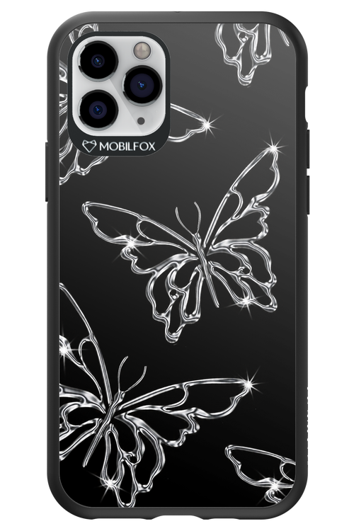 Silver Butterfly 2.0 - Apple iPhone 11 Pro