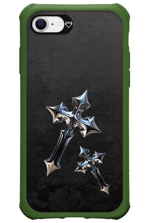 Chrome Crosses - Apple iPhone SE 2020