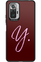 (Dark Blush) Y 2.0 - Xiaomi Redmi Note 10 Pro