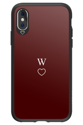 W Burgundia 2.0 - Apple iPhone X