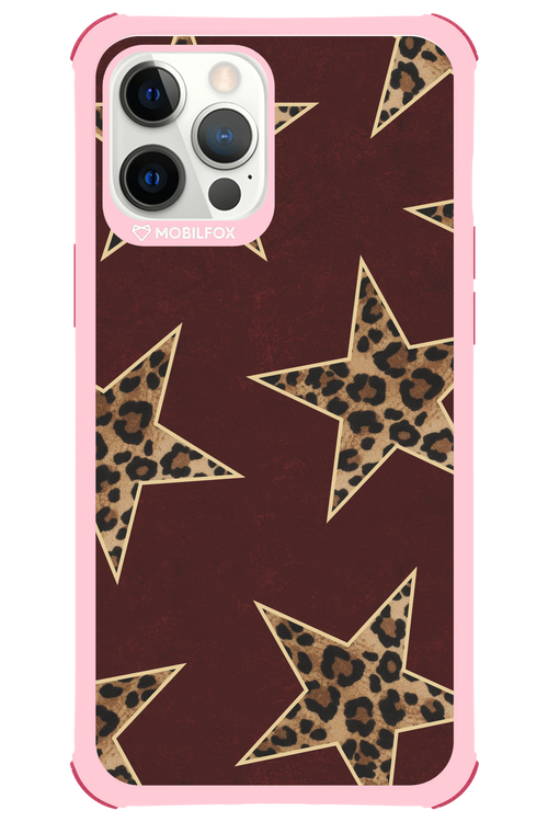 Wild Stars Burgundy - Apple iPhone 12 Pro Max