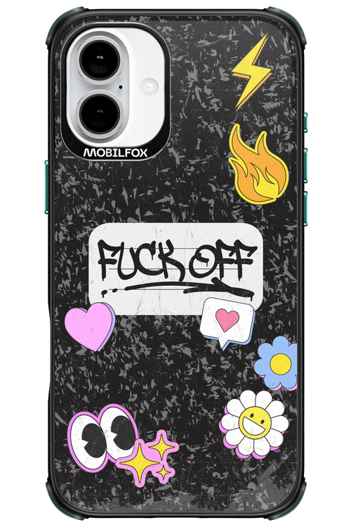 Fuck Off Case - Apple iPhone 16 Plus