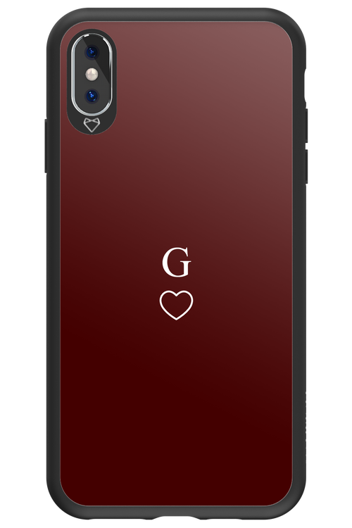 G Burgundia 2.0 - Apple iPhone XS Max