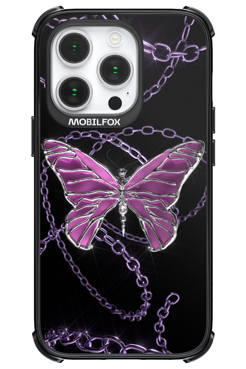 Butterfly Necklace - Apple iPhone 14 Pro