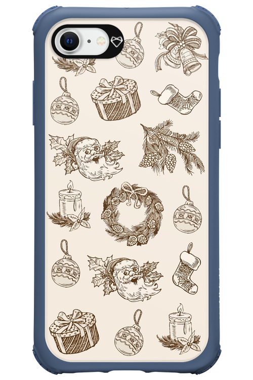 Christmas Paper - Apple iPhone 8