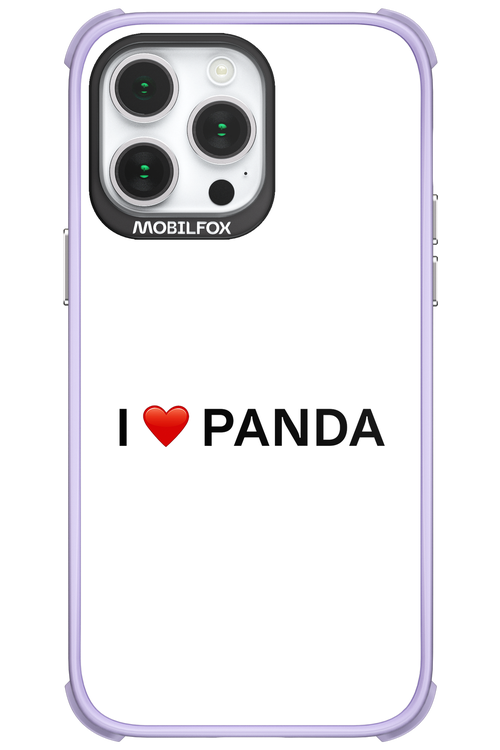 Panda Love White - Apple iPhone 14 Pro Max