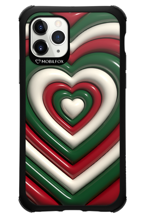 XMAS Hearts - Apple iPhone 11 Pro
