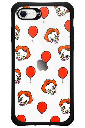 Mystery Clown (Transparent) - Apple iPhone SE 2020