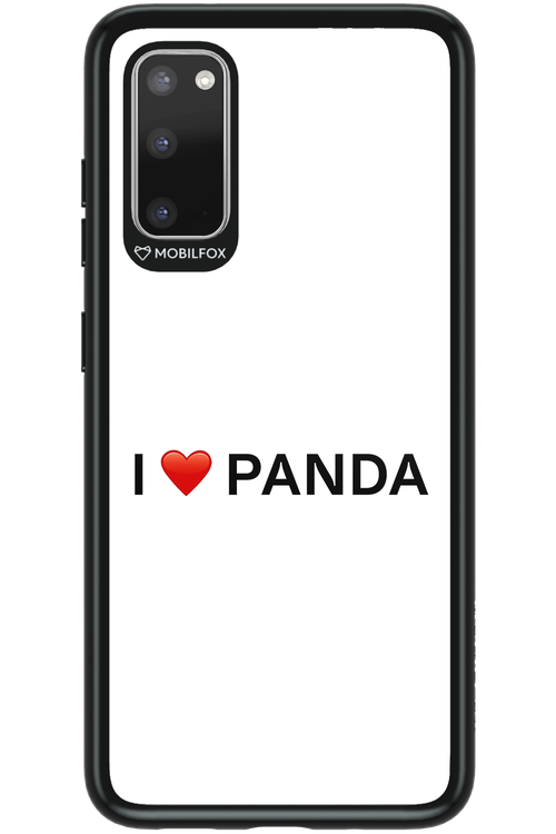 Panda Love White - Samsung Galaxy S20