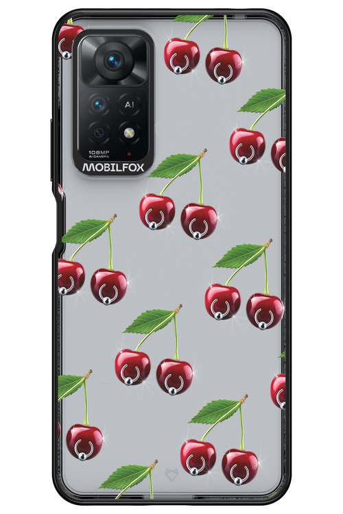 Spicy Cherries Transparent - Xiaomi Redmi Note 11Pro 4G/5G