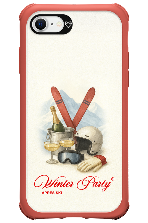 Winter Ski Party - Apple iPhone SE 2020