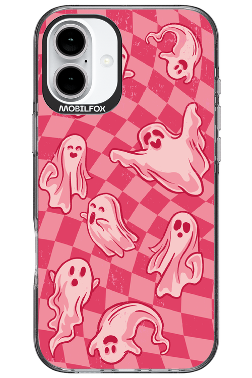 Strawberry Ghosts - Apple iPhone 16 Plus