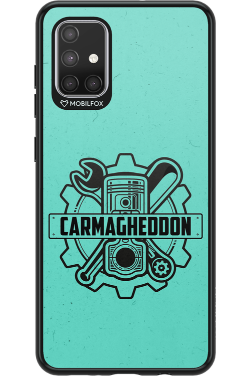 CarMag Blue - Samsung Galaxy A71