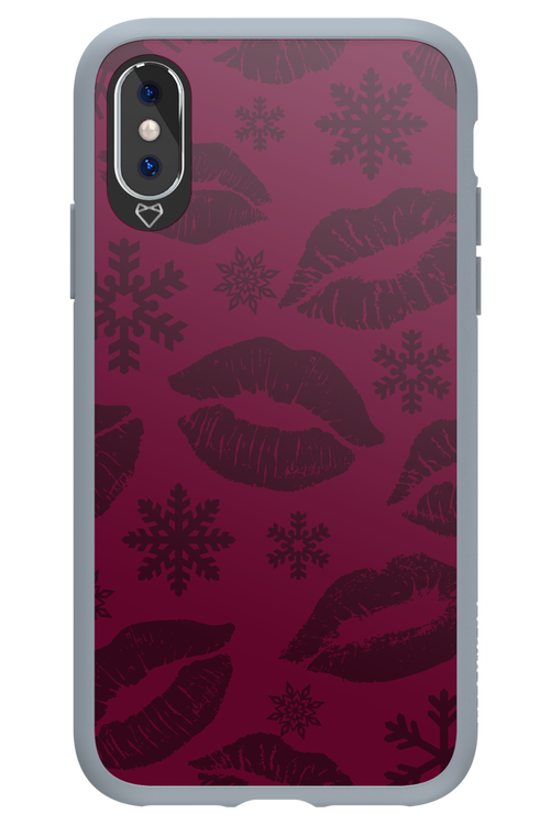 Burgundy Kiss - Apple iPhone X