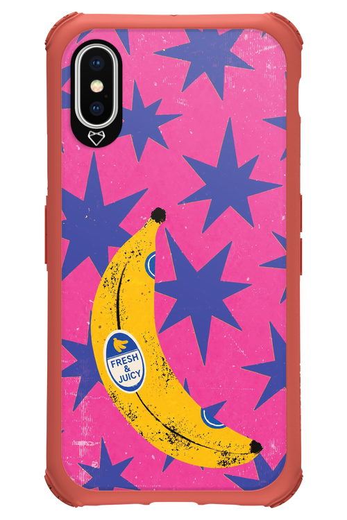 BANANA POP BLUE 2.0 - Apple iPhone XS