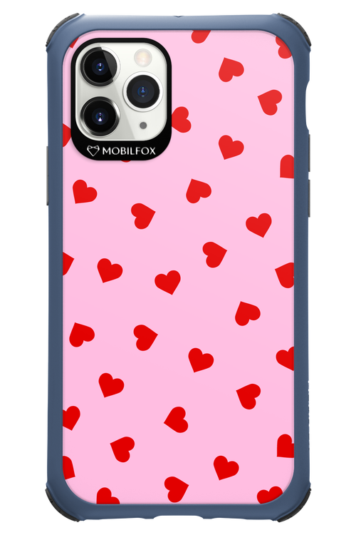 Sprinkle Heart Pink - Apple iPhone 11 Pro