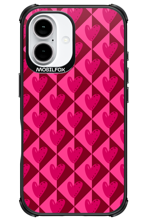 Holiday Heartss - Apple iPhone 16