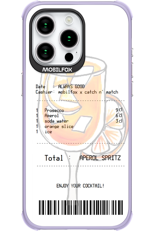 aperol spritz cocktail - Apple iPhone 15 Pro Max