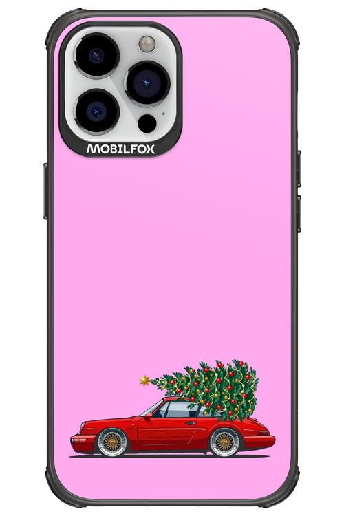 XMAS Car Pink - Apple iPhone 13 Pro Max