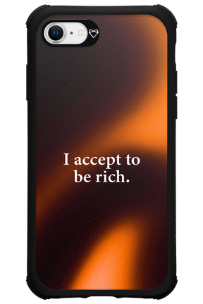 I accept to be rich - Apple iPhone SE 2022