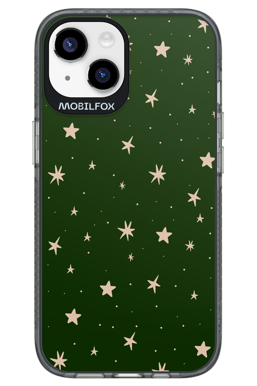 Forest Green Stars - Apple iPhone 14