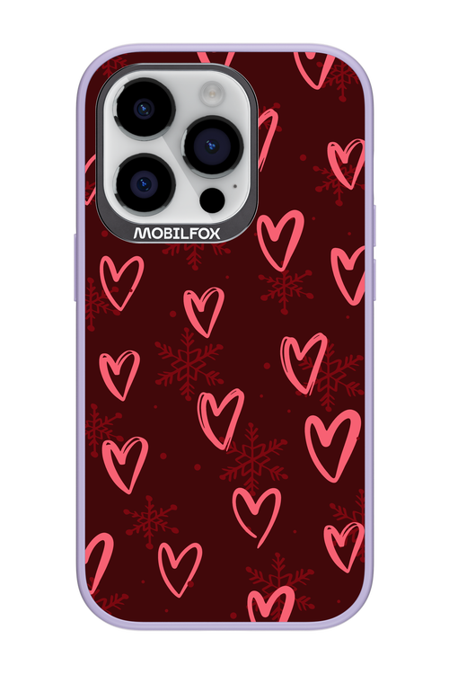 Christmas Hearts - Apple iPhone 14 Pro
