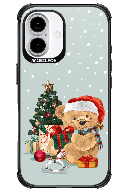 Merry Christmas Bear - Apple iPhone 16