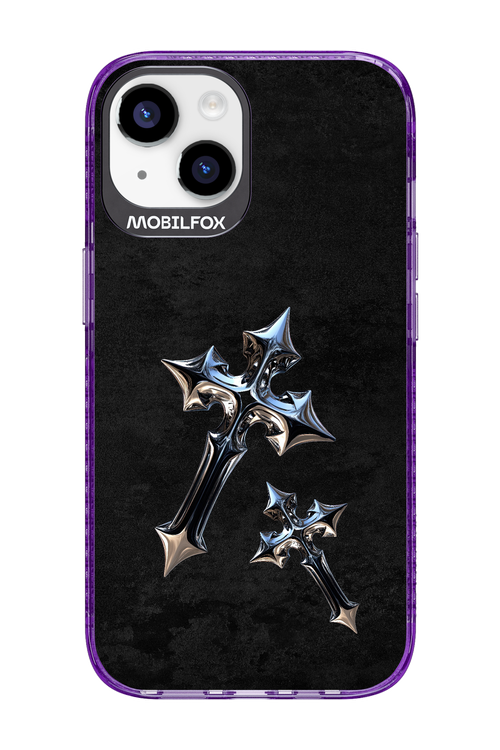 Chrome Crosses - Apple iPhone 14