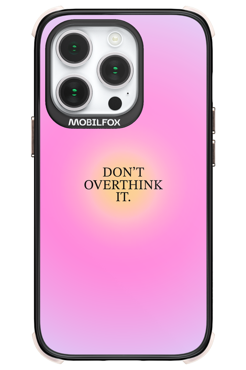 Don't Overthink It - Apple iPhone 14 Pro