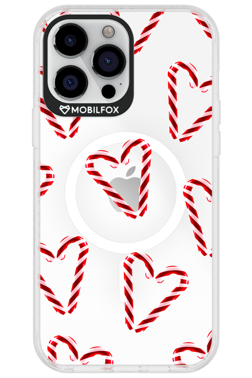 Candy Cane Hearts - Apple iPhone 13 Pro Max