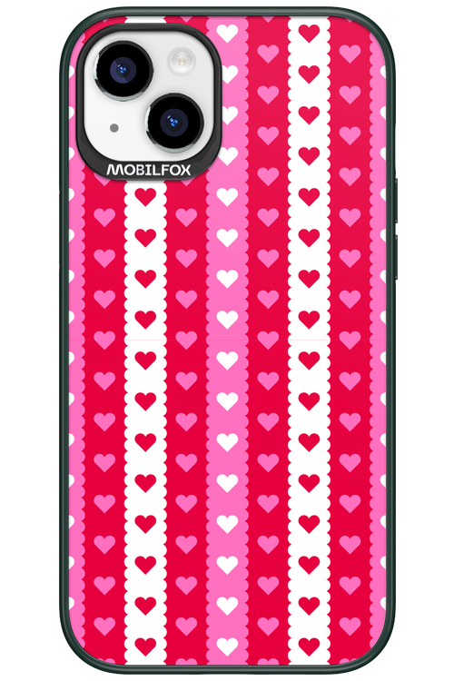 Christmas Heart Biscuit - Apple iPhone 15 Plus