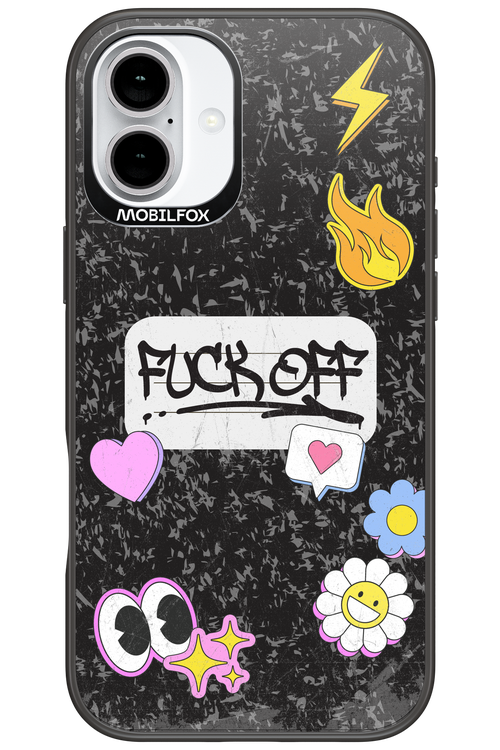 Fuck Off Case - Apple iPhone 16 Plus