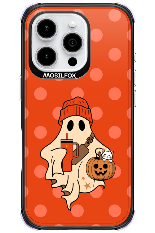 Ghost Girl (Orange) - Apple iPhone 16 Pro