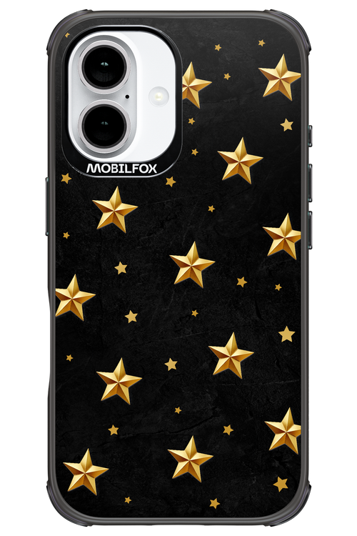 Golden Stars - Apple iPhone 16