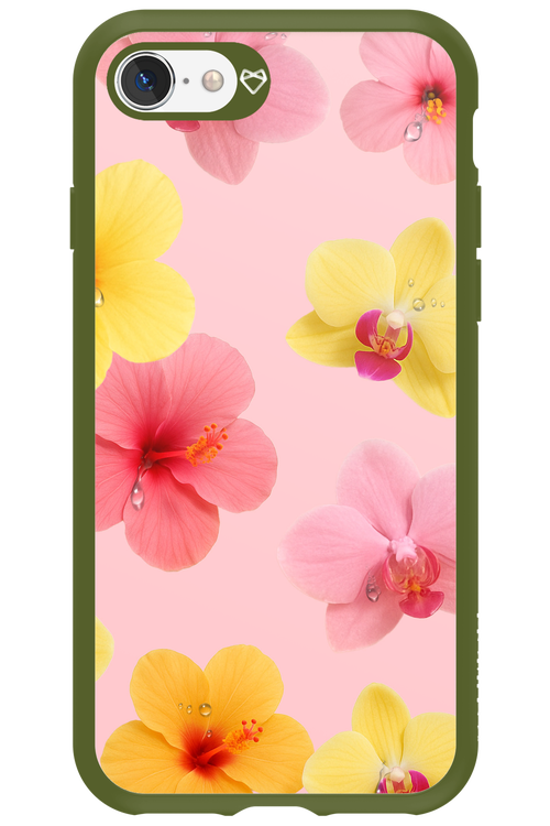 Sunset Flowers - Apple iPhone SE 2022
