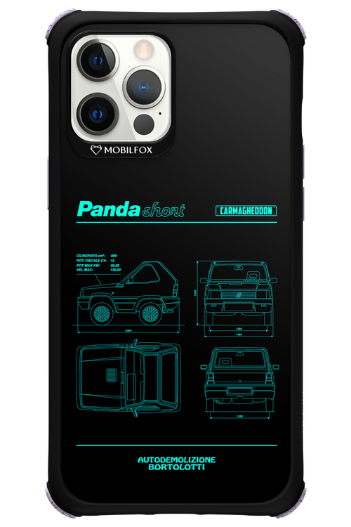 Panda Car Blue - Apple iPhone 12 Pro Max