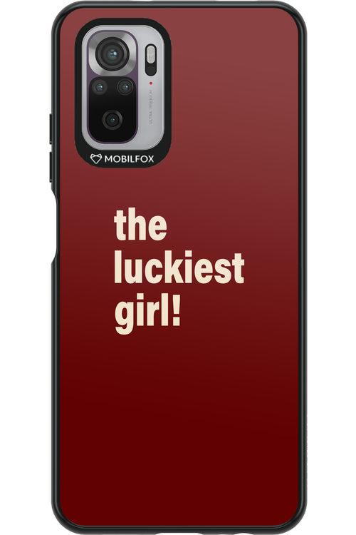 The Luckiest Girl - Xiaomi Redmi Note 10