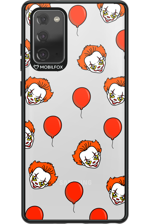 Mystery Clown (Transparent) - Samsung Galaxy Note 20