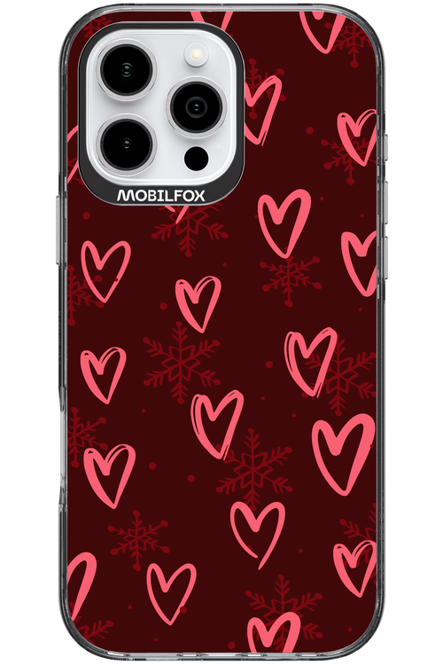Christmas Hearts - Apple iPhone 16 Pro Max