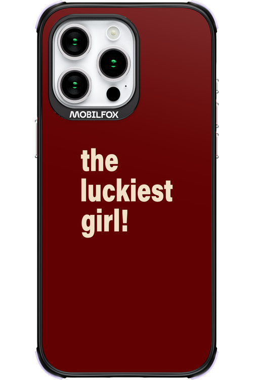 The Luckiest Girl - Apple iPhone 15 Pro Max