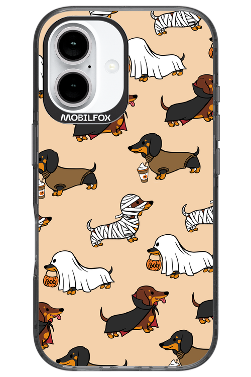 Scary Dachshund - Apple iPhone 16