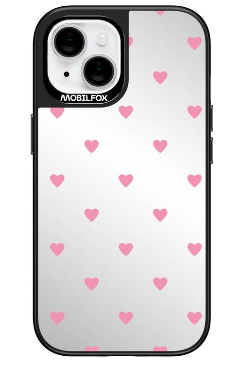 Mini Hearts Mirror 2.0 - Apple iPhone 15